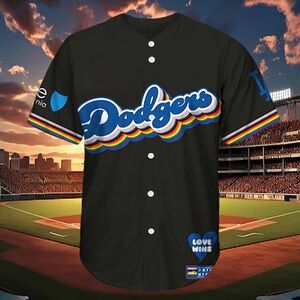 DODGERS Pride Night Jersey 2024 - NWT